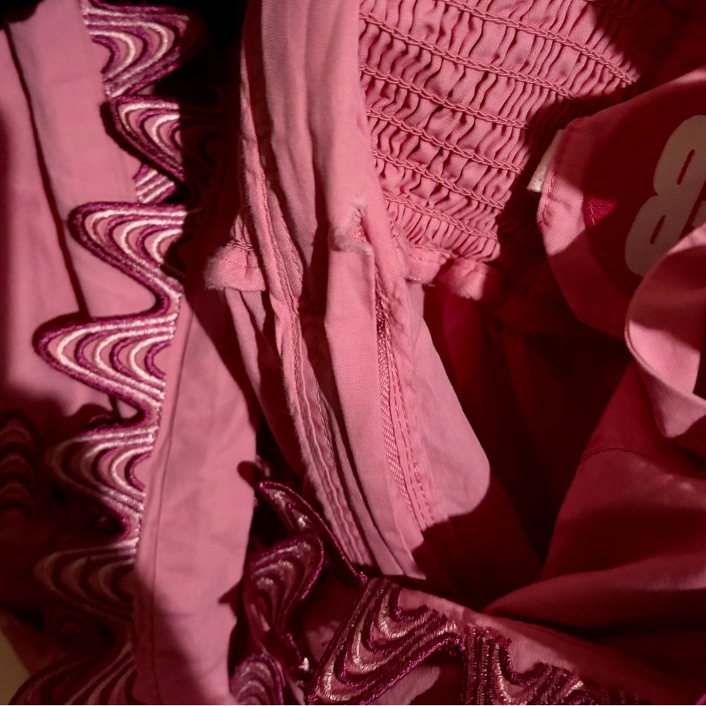 CeliaB Pink Ruffle Mini Dress - Picture 7 of 9